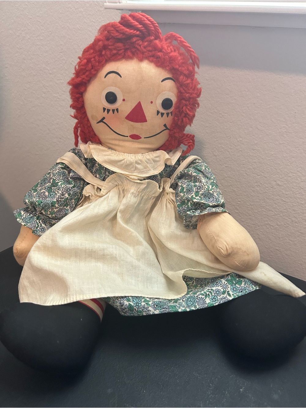 Vintage Raggedy Ann Doll 18”